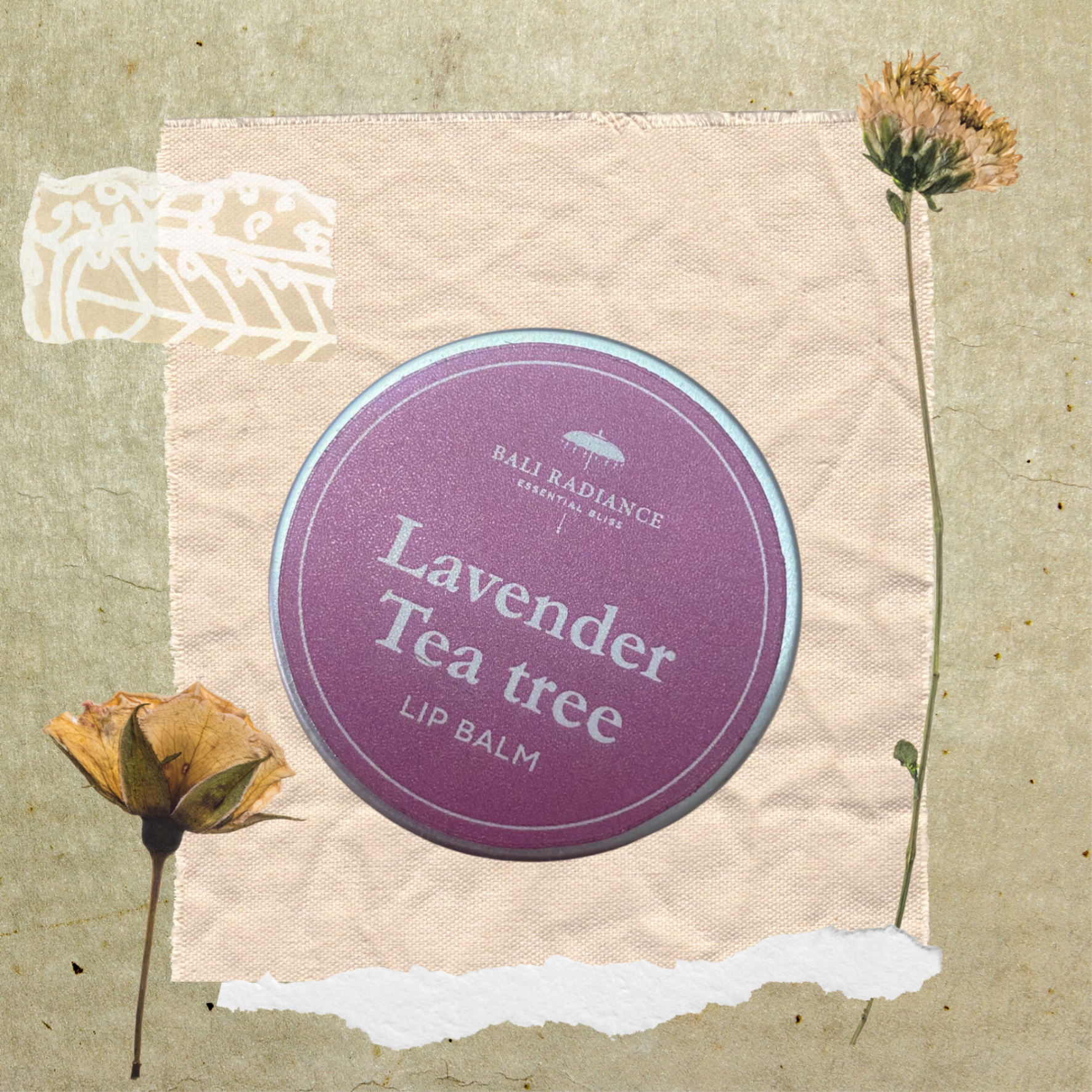 Bali Radiance Lavender Lip Balm