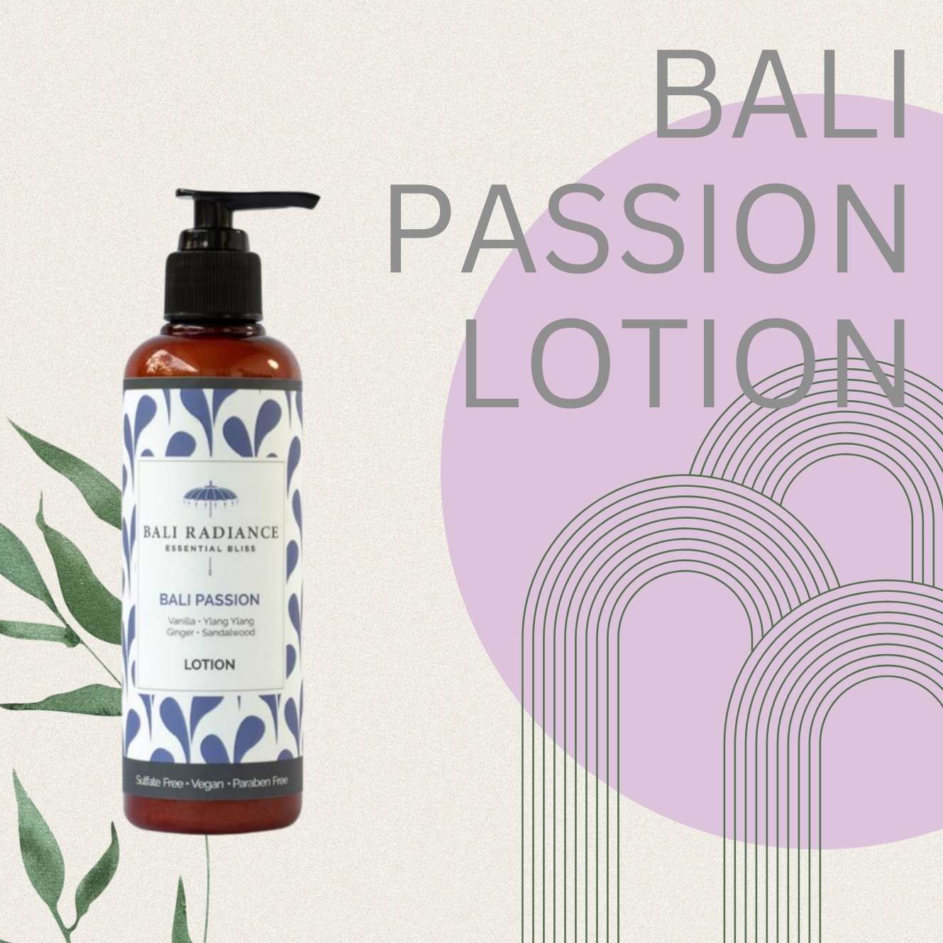 Bali Radiance Bali Passion Lotion (Large)