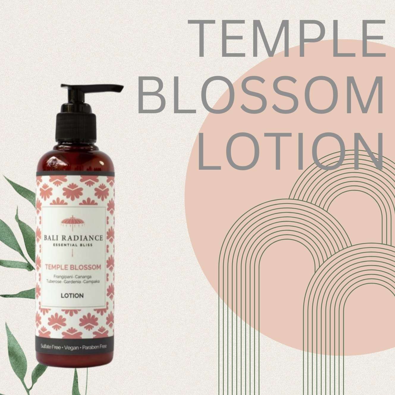 Bali Radiance Temple Blossom Lotion (Large)