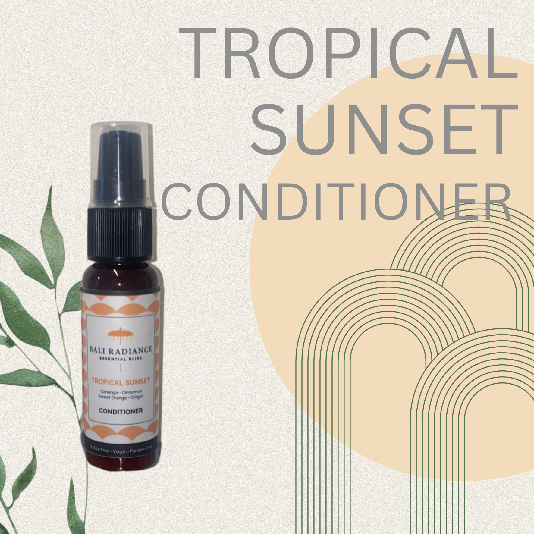Bali Radiance Tropical Sunset Conditioner (Small)
