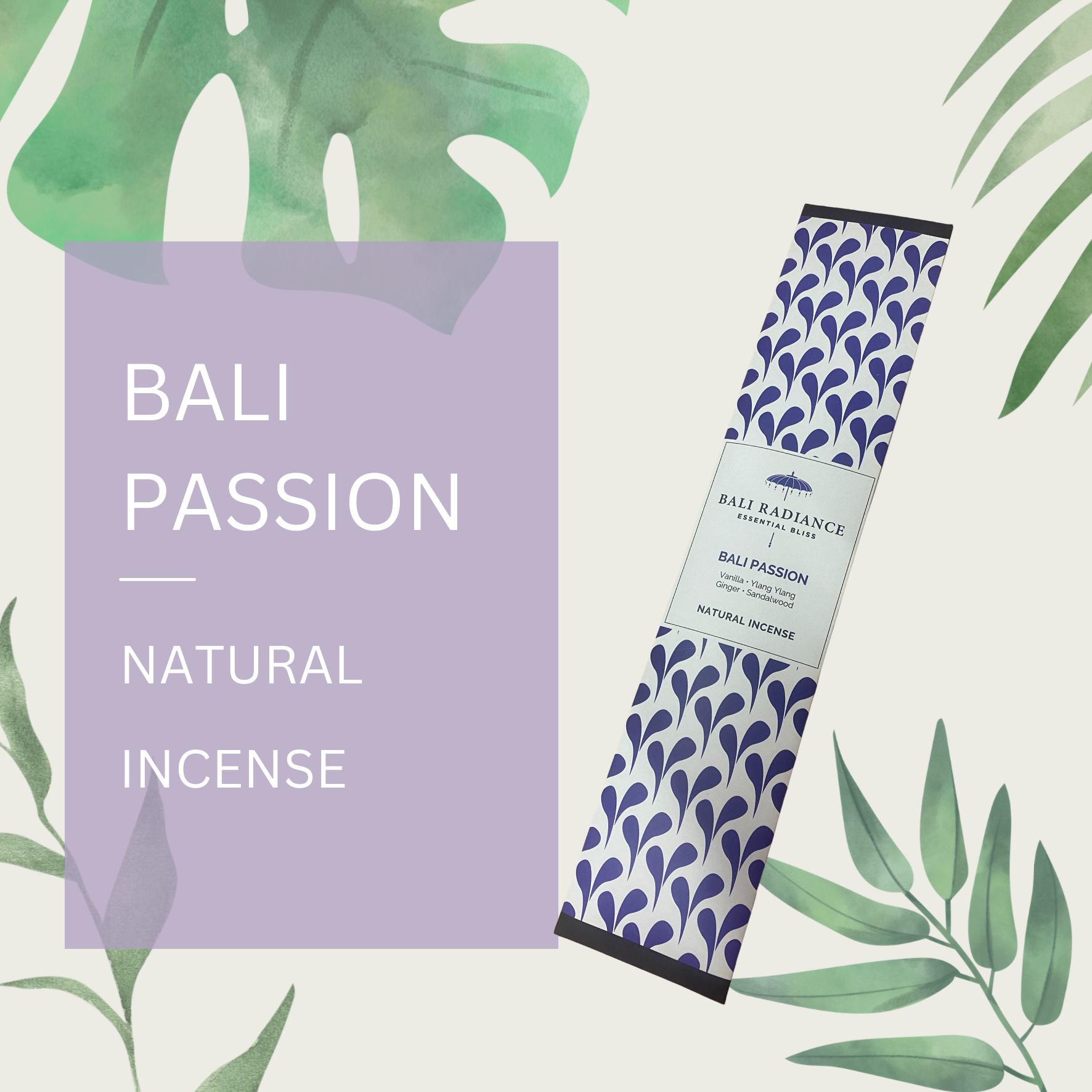 Bali Radiance Bali Passion Natural Incense