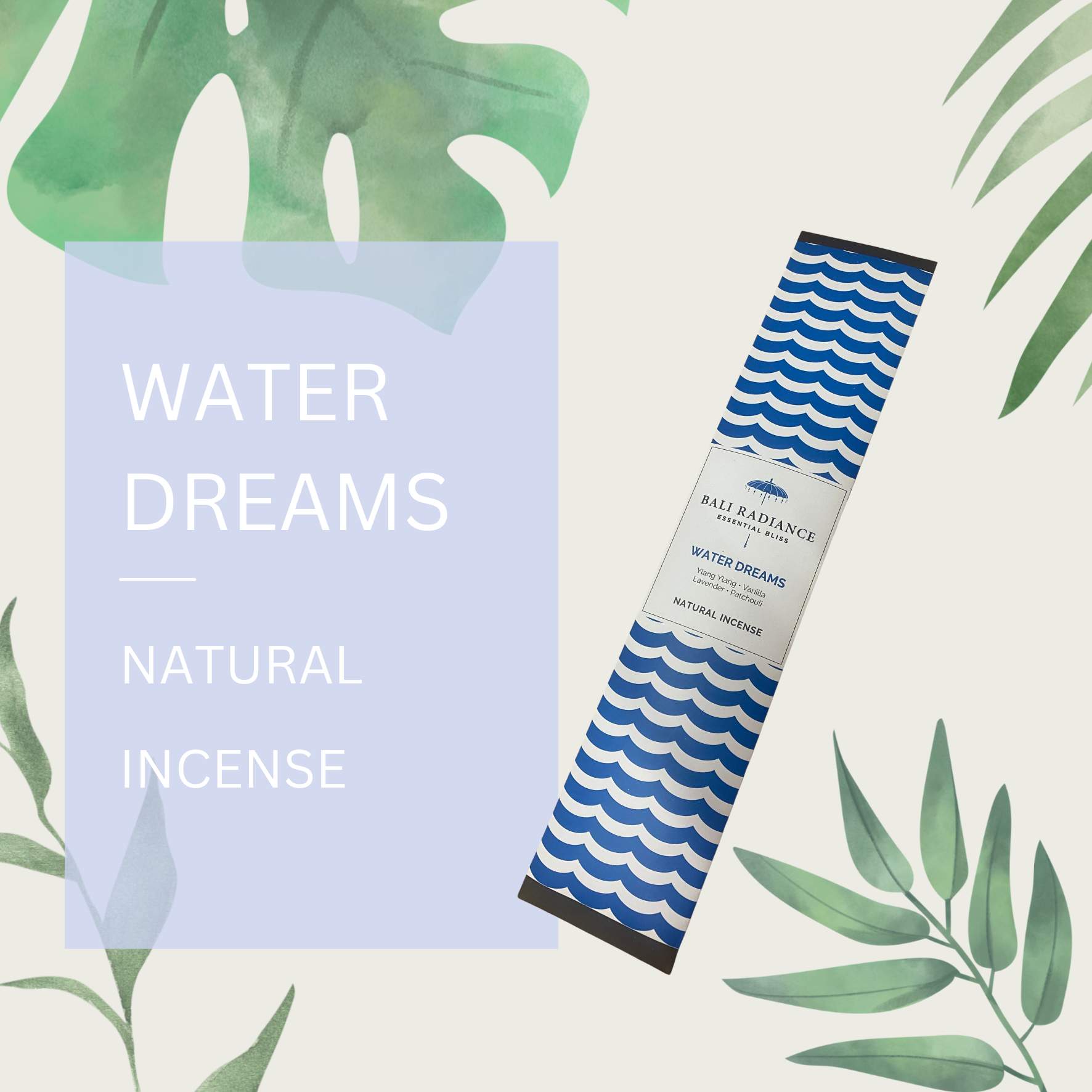 Bali Radiance Water Dreams Natural Incense