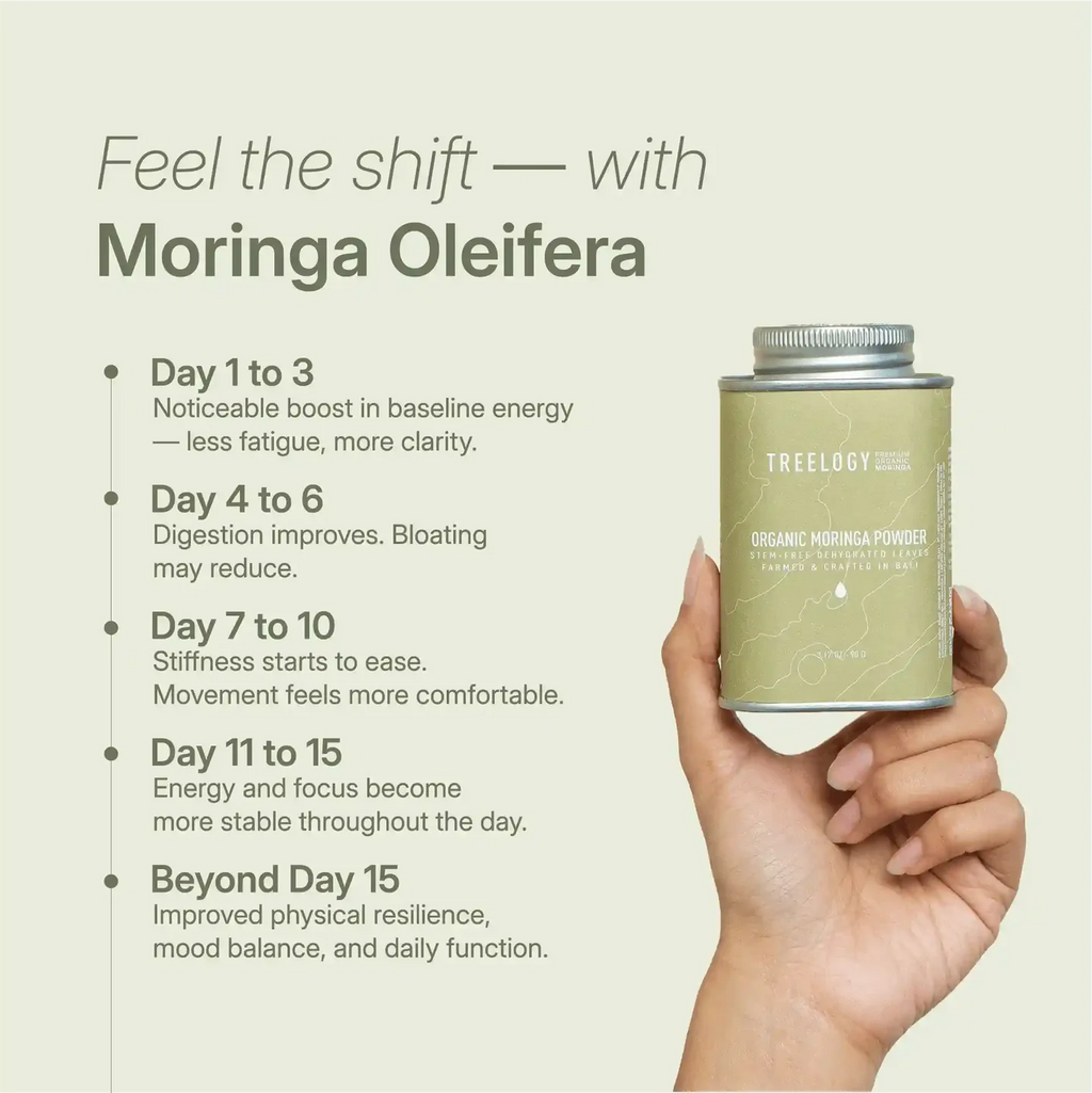 Treelogy Organic Moringa Powder - 45 grams