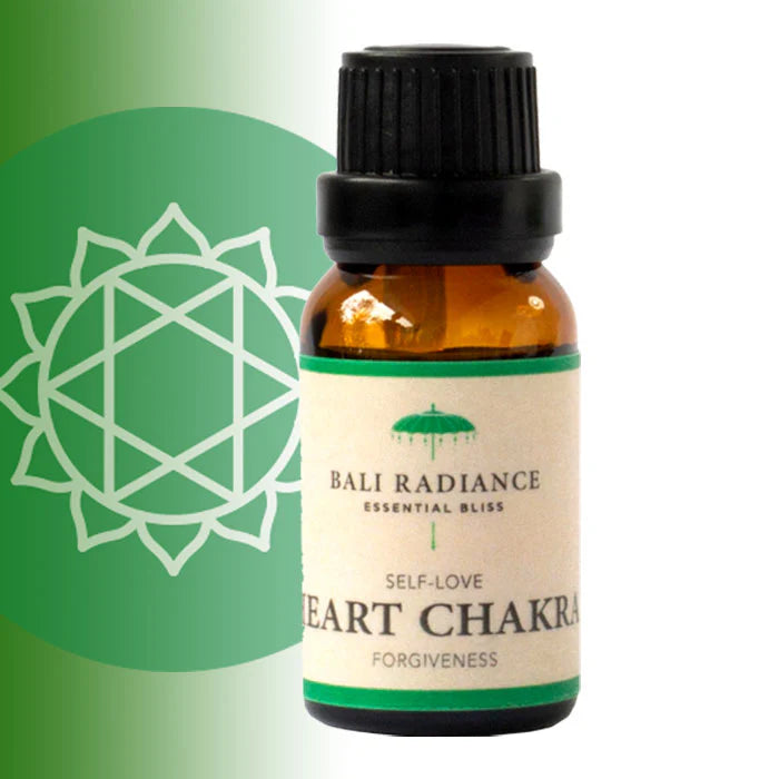 🟢 Heart Chakra Oil Blend – Forgiveness & Self-Love