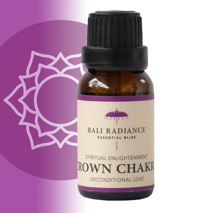 🟣 Crown Chakra Oil Blend – Spiritual Awakening & Unconditional Love