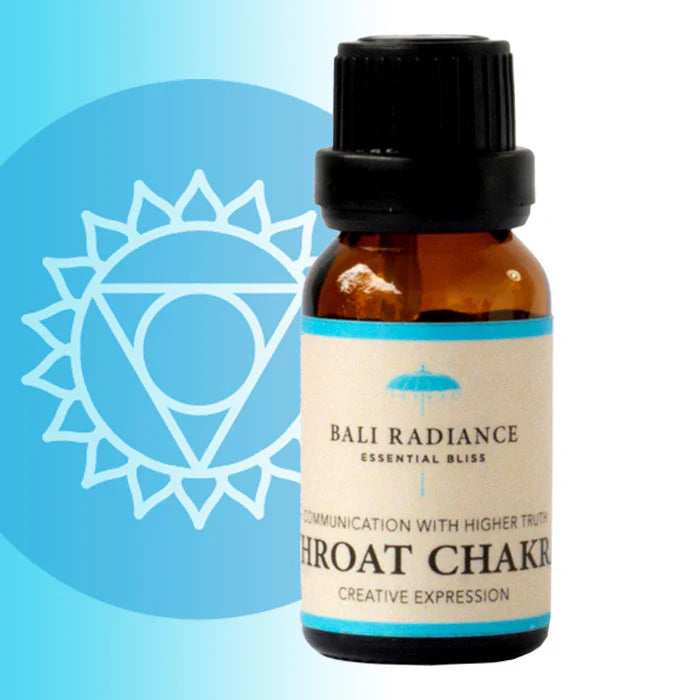 🩵 Throat Chakra Oil Blend – Creative Expression & Communication